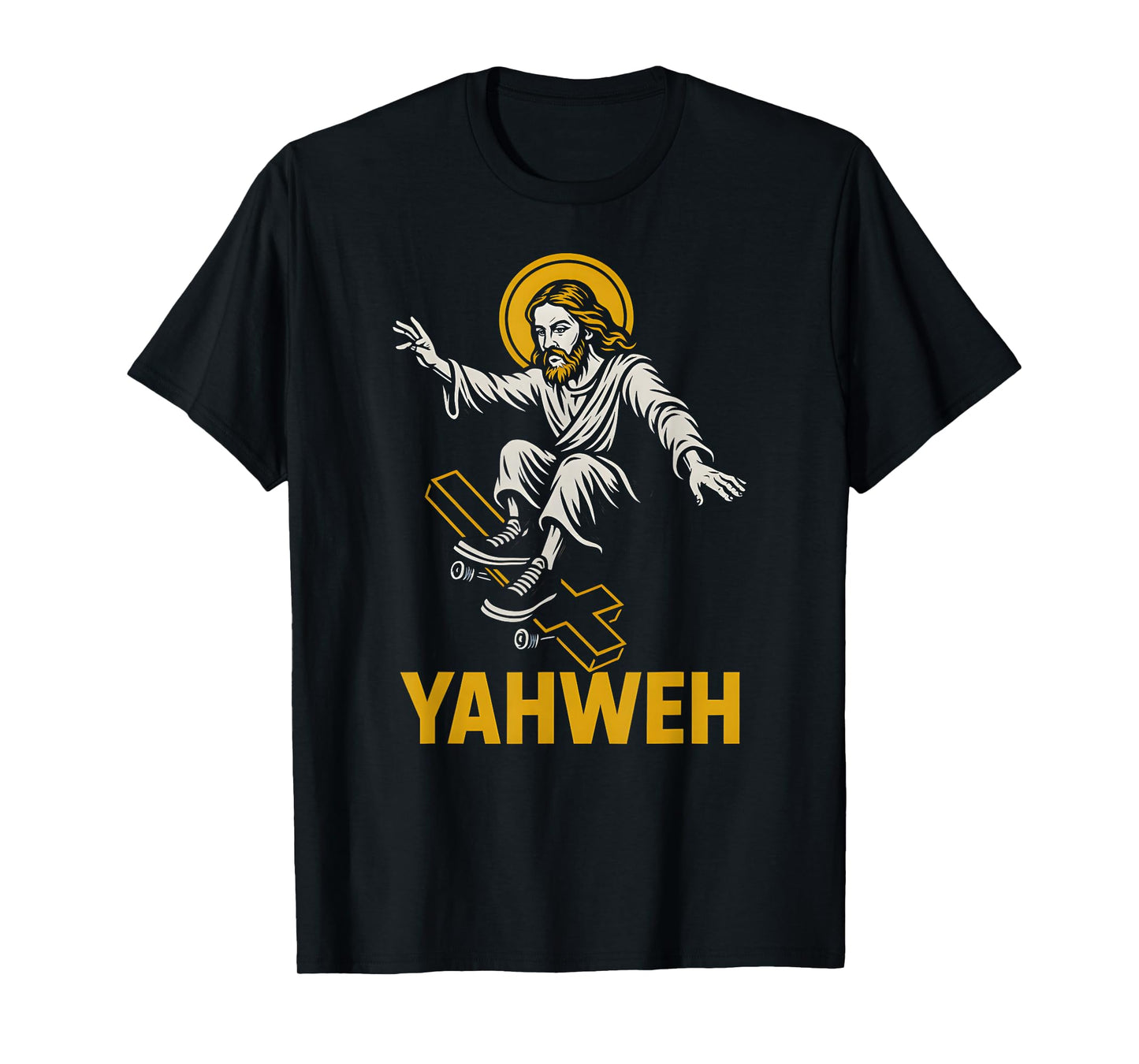 Christian Pop Culture Yahweh Cool Mens Christian Faith T-Shirt