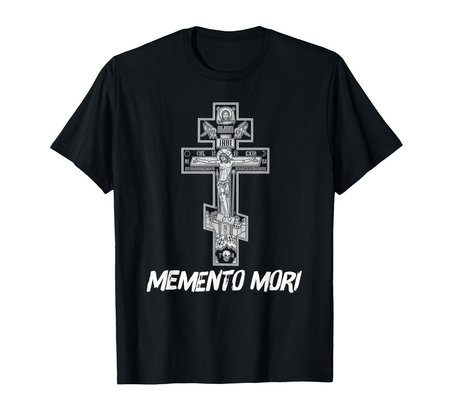 Eastern Orthodox Christian Christ Crucifix Icon T-Shirt