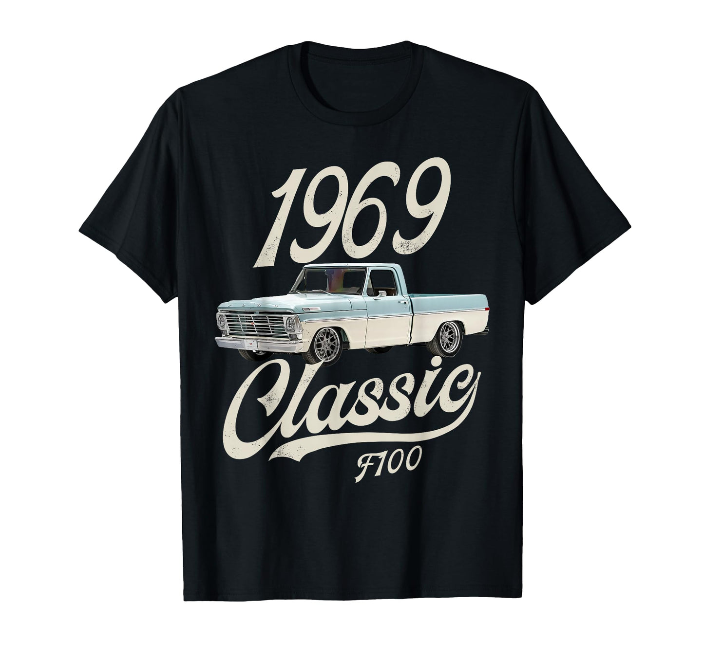 1969 classic f100 blue white T-Shirt