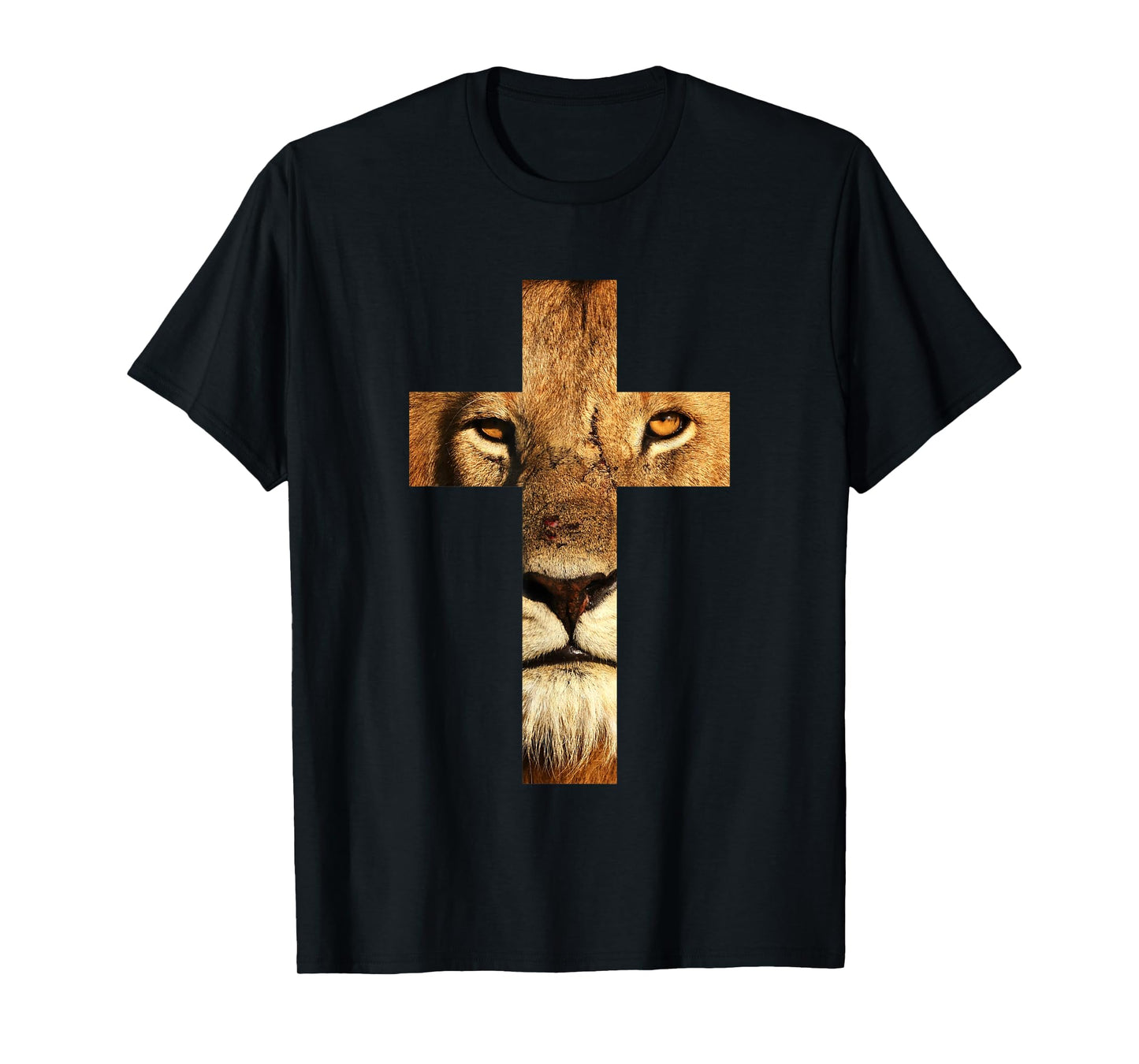 Lion Cross King Lord Jesus Bible Judah T-Shirt