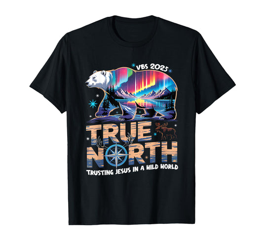 True North VBS 2025 Trusting Jesus Wilderness Christian T-Shirt