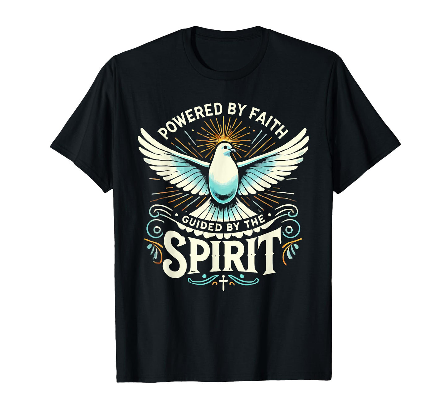 Holy Spirit I Love Jesus Christ Catholic Christian Faith T-Shirt