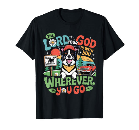 Road Trip VBS 2025 Christian Dog Bible Theme T-Shirt for Men Women Kids