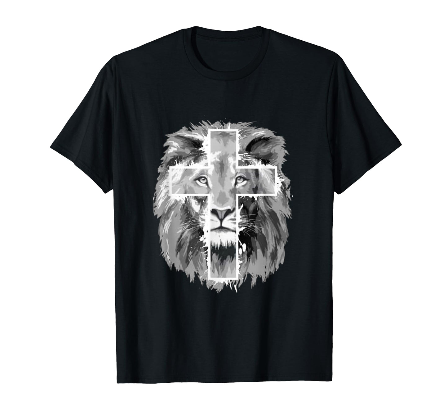 Lion of Judah and Jesus Prayer Christian T-Shirt T-Shirt