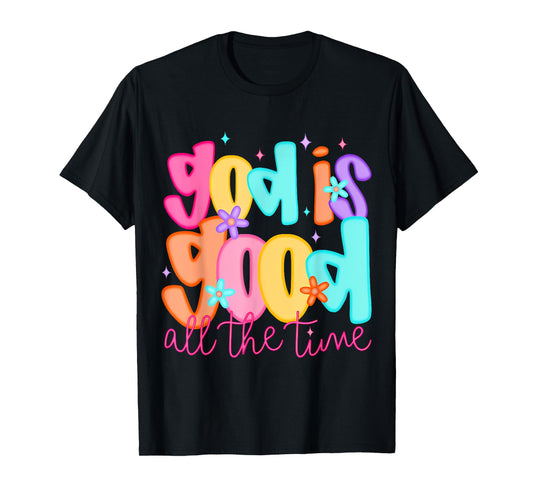 Cute Christian God Is Good All The Time Jesus T-Shirt