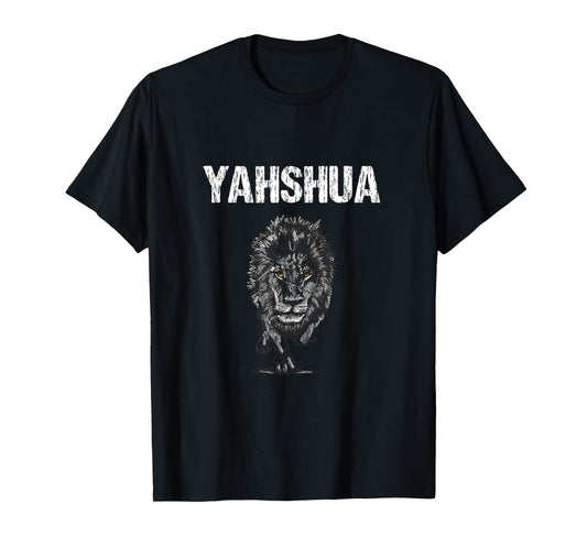 Yahshua - Hebrew Christ Lion Tribe Of Judah T-Shirt