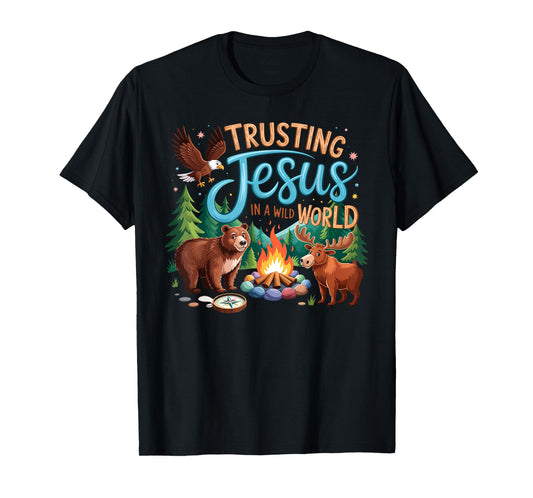 True North VBS Trusting Jesus In A Wild World Summer Camp T-Shirt