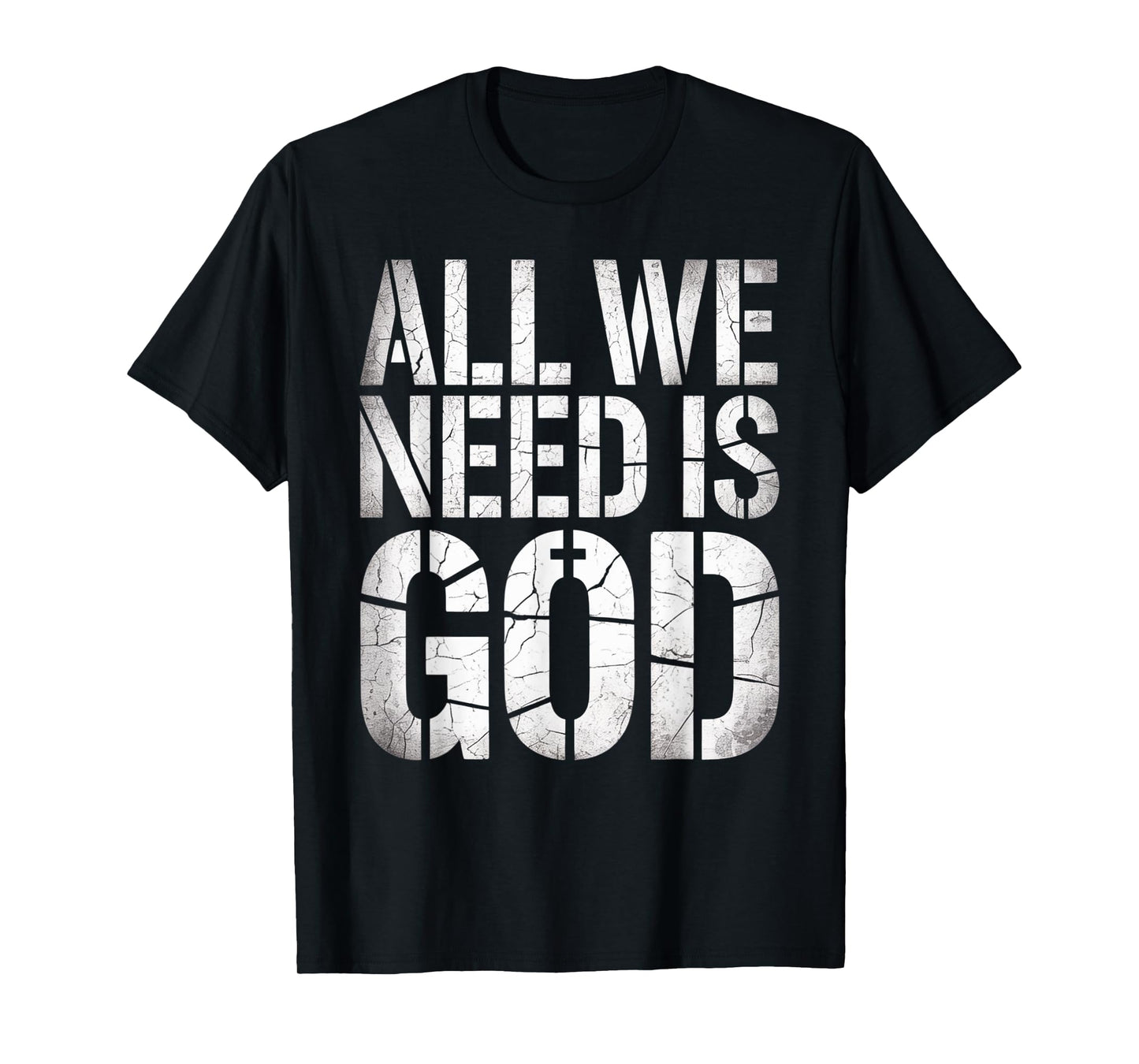 Christian Shirts for Men Inspirational God Faith Jesus T-Shirt