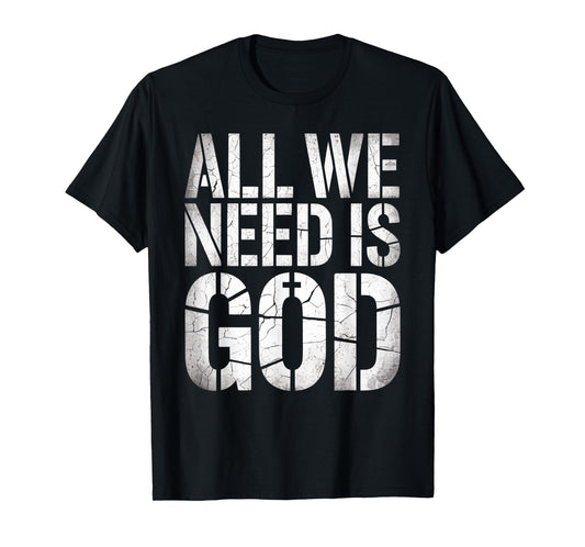 Christian Shirts for Men Inspirational God Faith Jesus T-Shirt