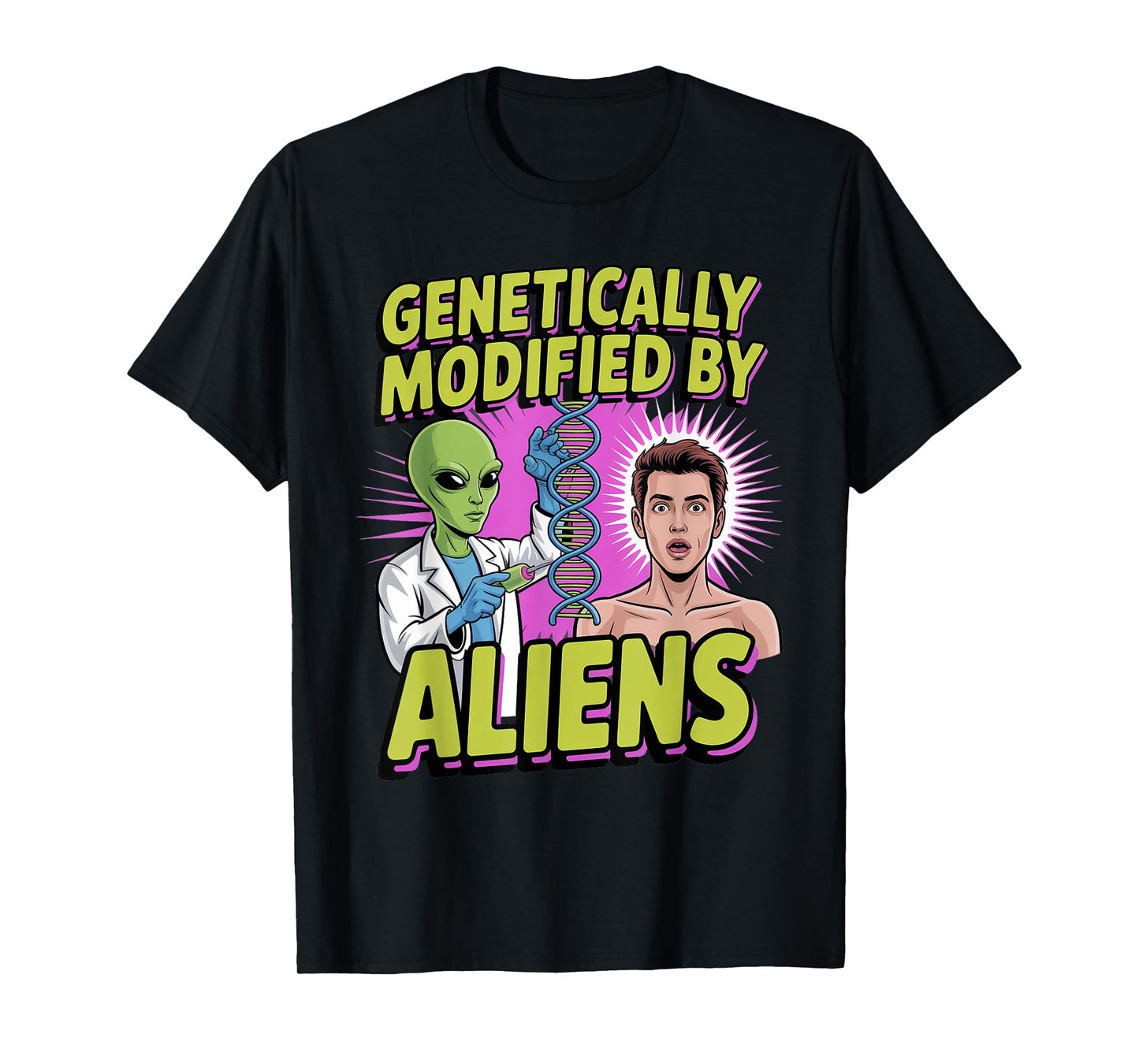 Genetically Modified by Aliens Enki Anunnaki Mythology T-Shirt