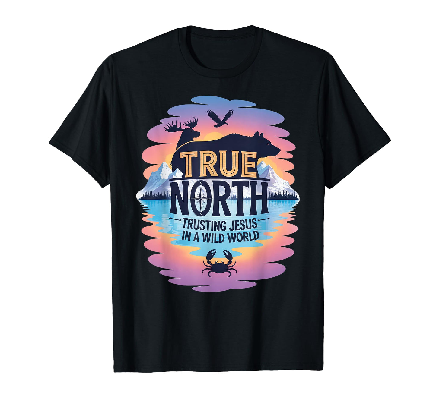 True-North VBS 2025 Trusting Jesus Wilderness Christian T-Shirt