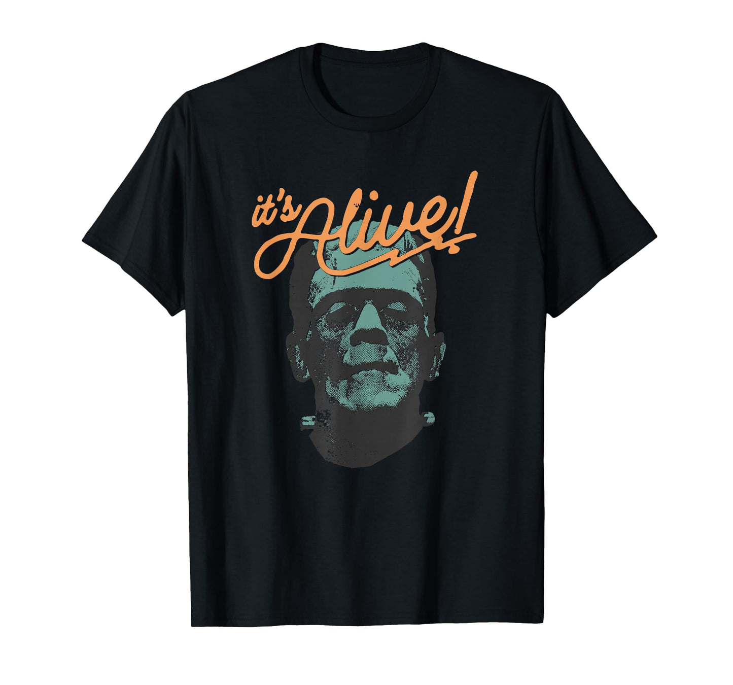 Retro Funny It's Alive Frankenstein Monster Spooky Halloween T-Shirt