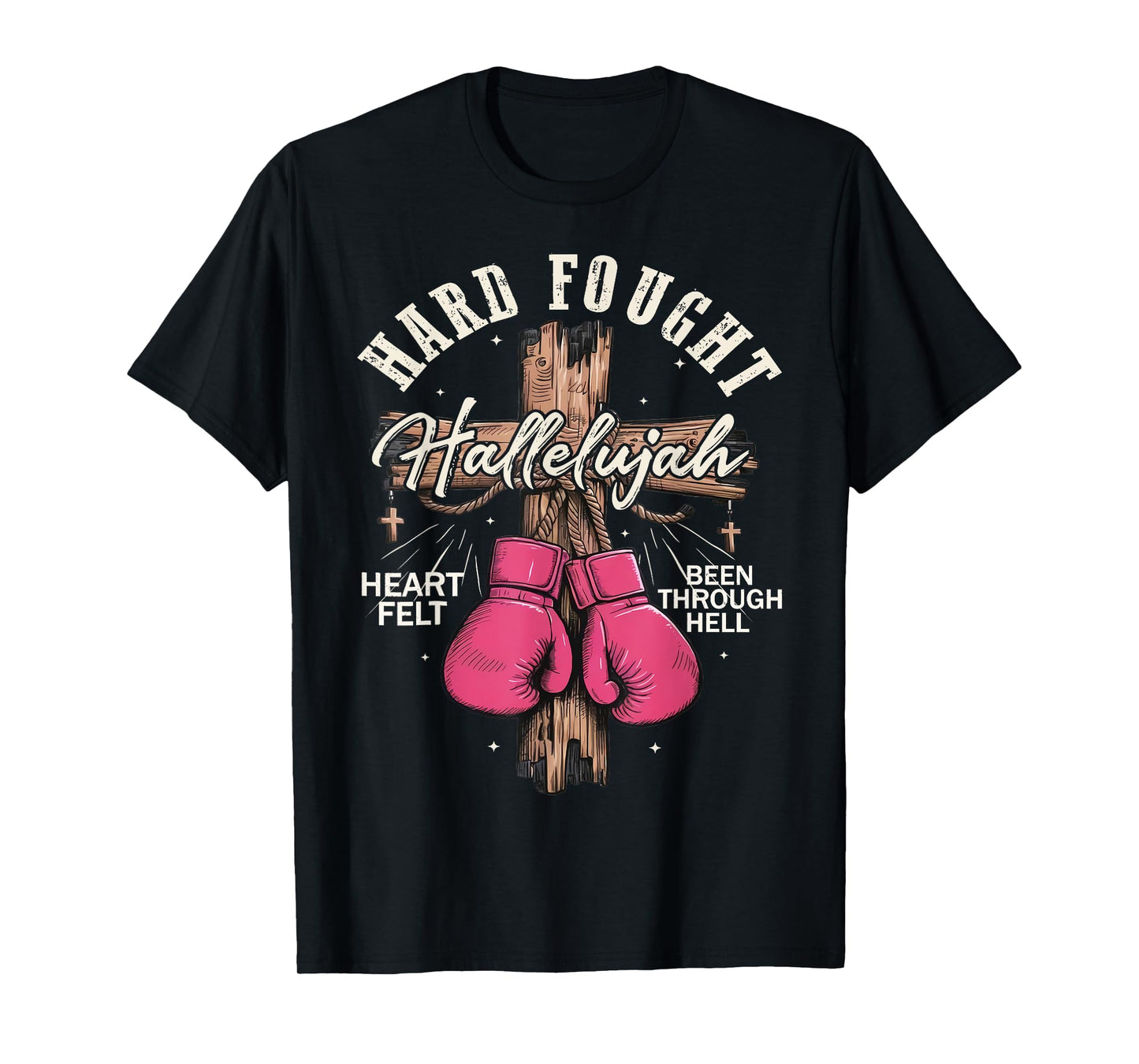 Brandon Hard Fought Hallelujah Praise Jesus T-Shirt