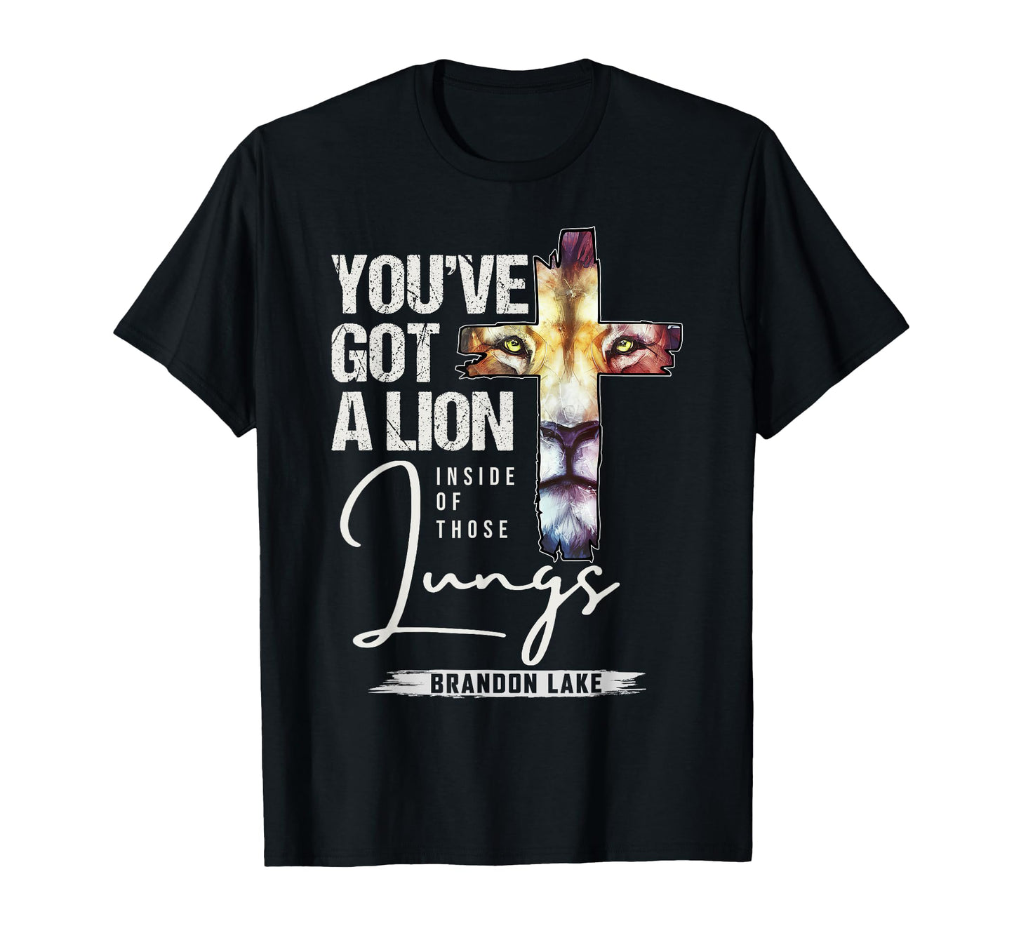 Let Your Lion Out Brandon Lake Merch Praise Jesus T-Shirt