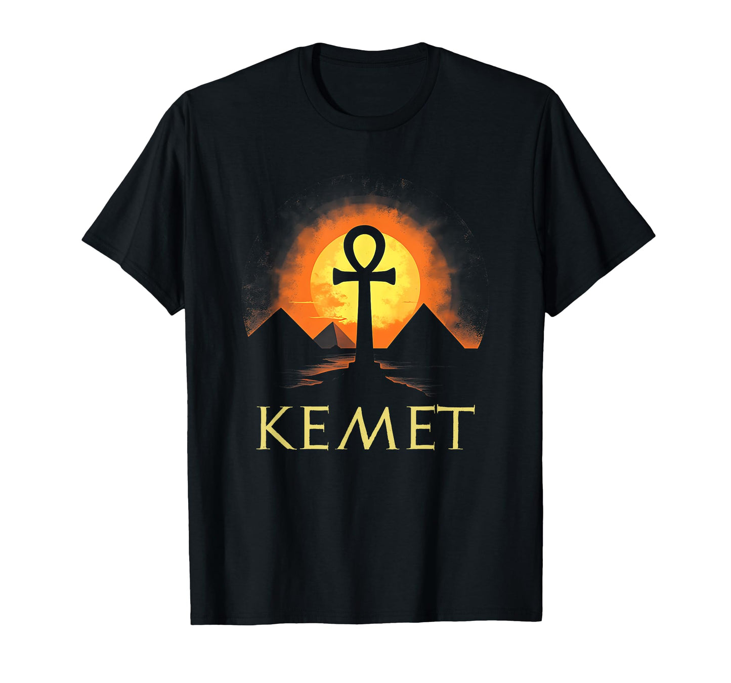 Kemet Ancient Egypt Ankh of Ra T-Shirt