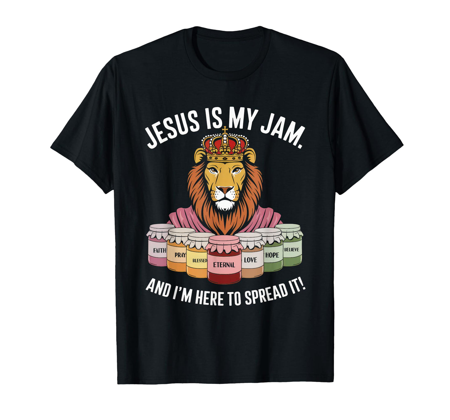 Jesus is My Jam Tshirt Men Women Christian Bible Verse T-Shirt