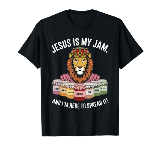 Jesus is My Jam Tshirt Men Women Christian Bible Verse T-Shirt