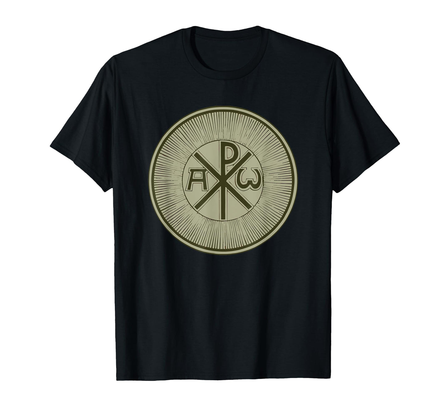 Chi-Rho Christogram Jesus Christ XP Orthodox Christian T-Shirt