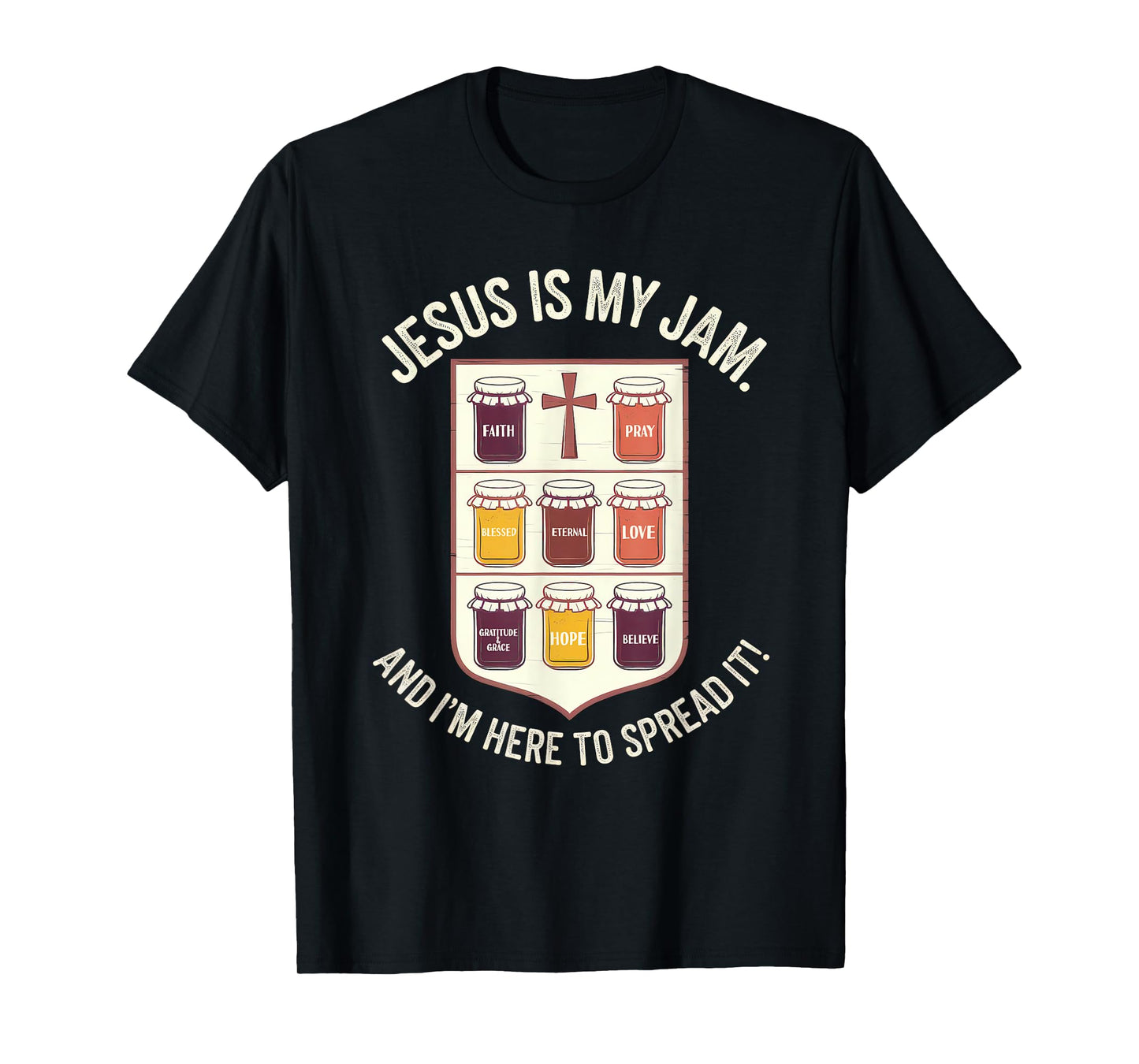 Jesus is My Jam Tshirt Men Women Christian Bible Verse T-Shirt