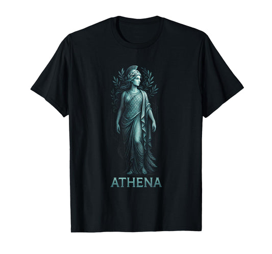 Athena - Greek Mythology Goddess Art T-Shirt