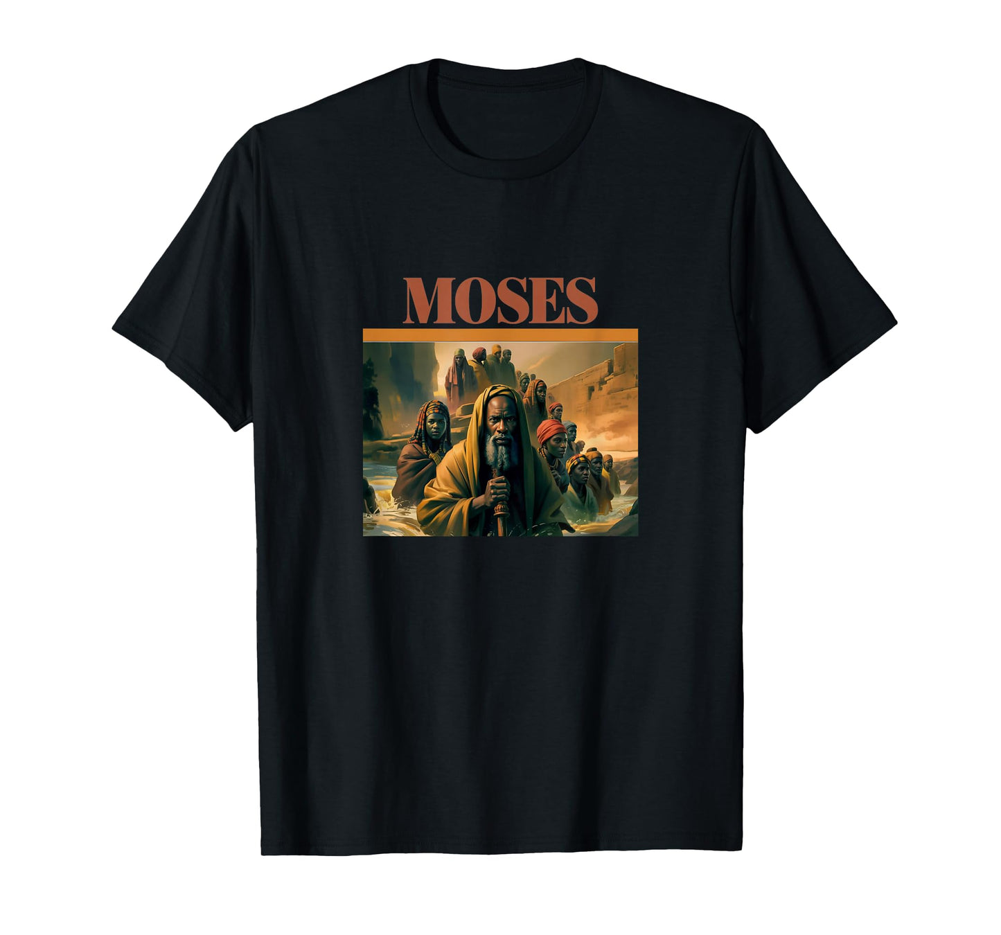 Moses - African American Hebrew Israelite Inspired Tee T-Shirt