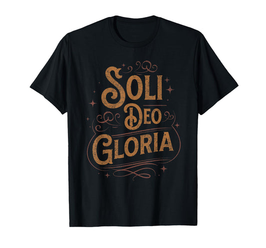 Soli Deo Gloria Christian Men T-Shirt