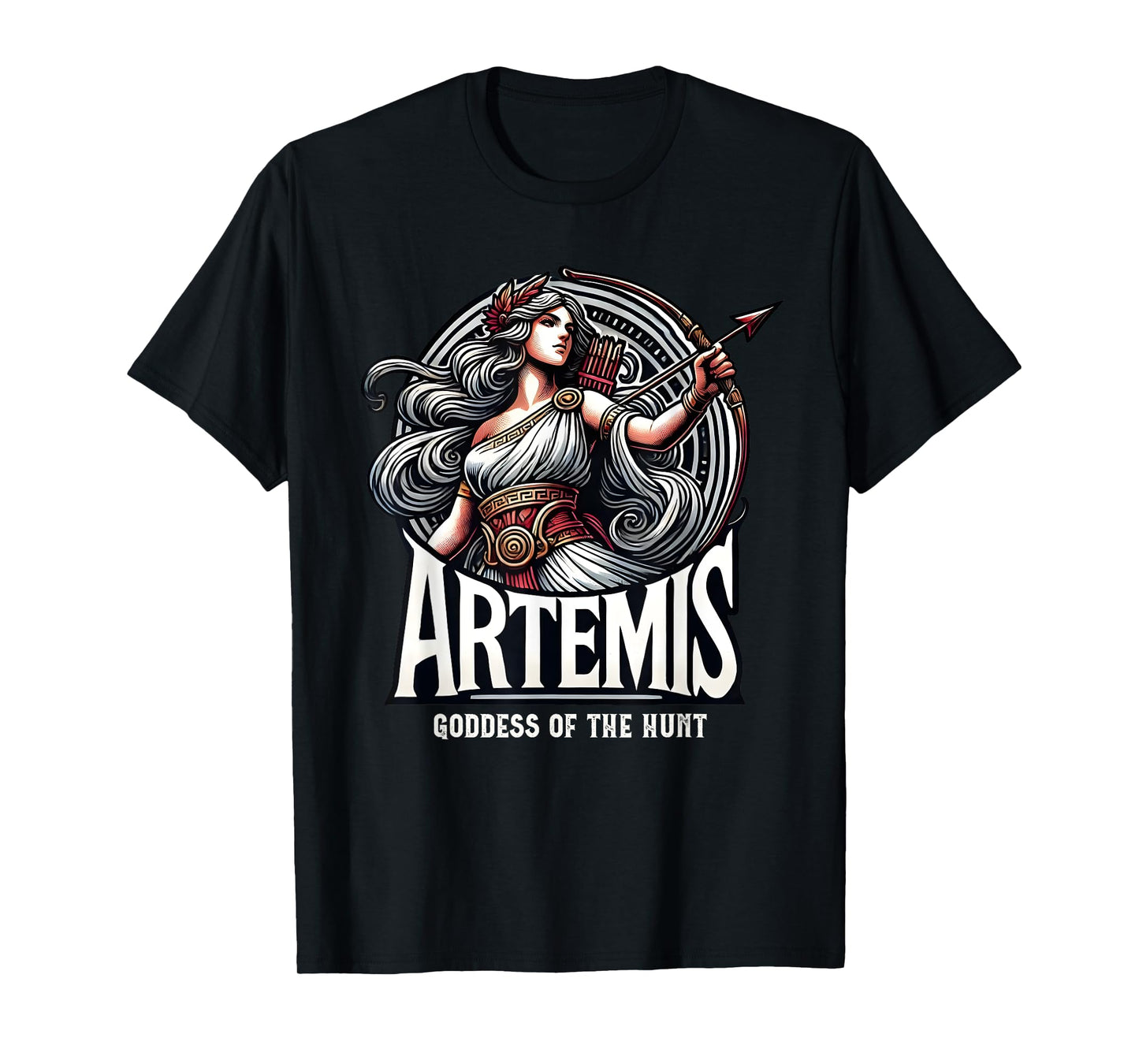 Artemis Greek Goddess Mythology Ancient Greece T-Shirt