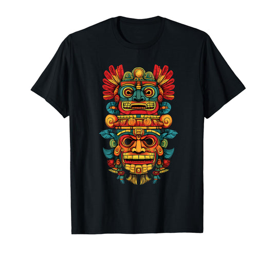 Aztec God Toltec Inca Quetzalcoatl Native Mexican Pride T-Shirt