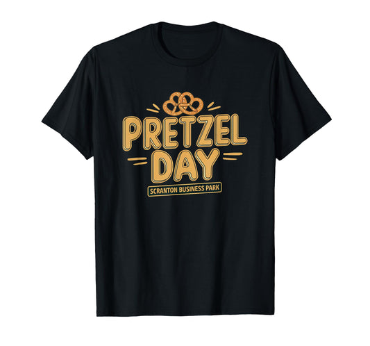 Pretzel Day Scranton Office Humor Funny T-Shirt