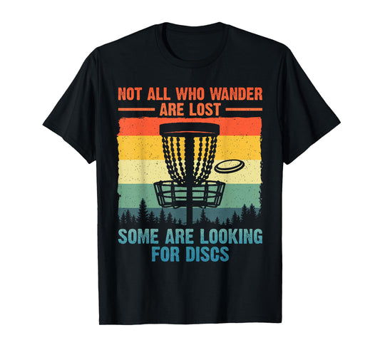 Funny Disc Golf Art For Men Women Disc Golfer Play Disc Golf T-Shirt