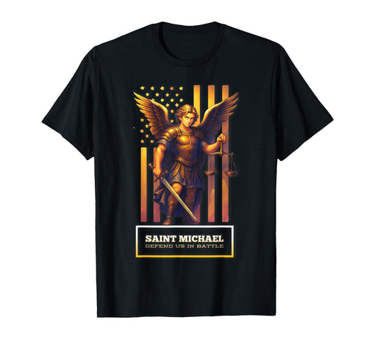 Saint Michael The Archangel Catholic T-Shirt
