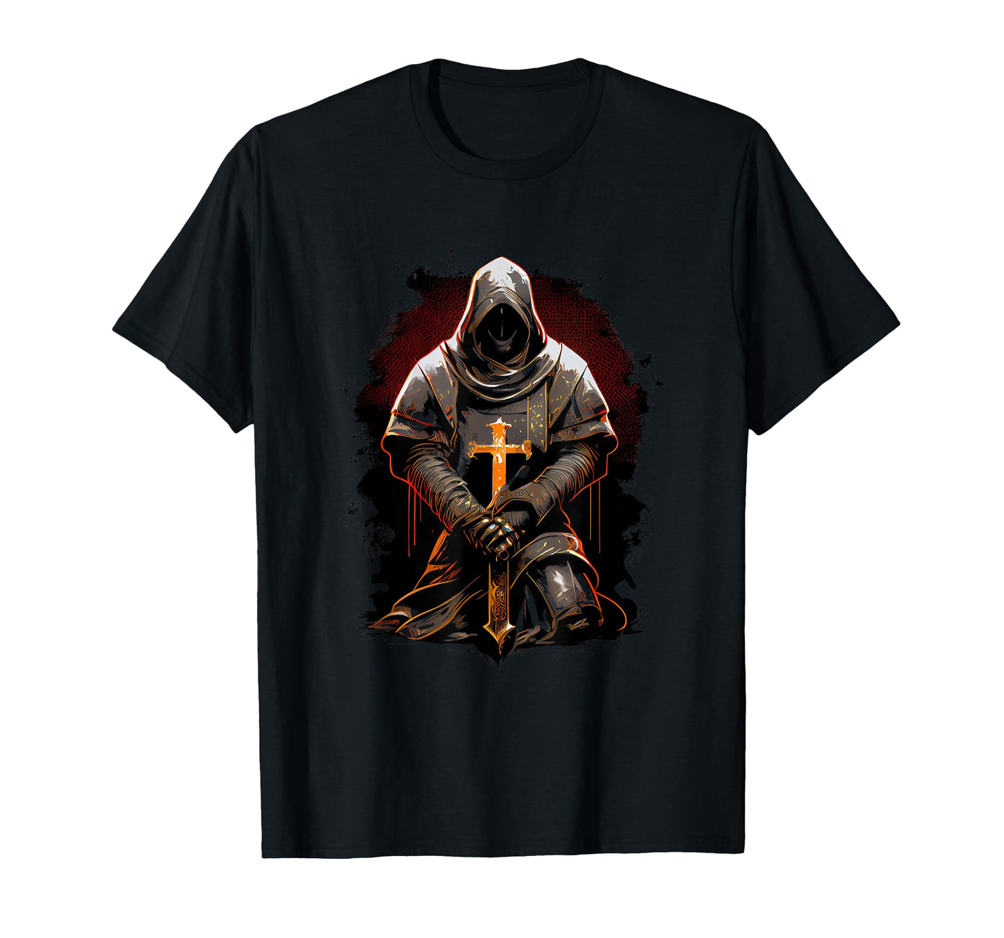 Knight Templar Christian Warrior Of God Crusader Gift T-Shirt