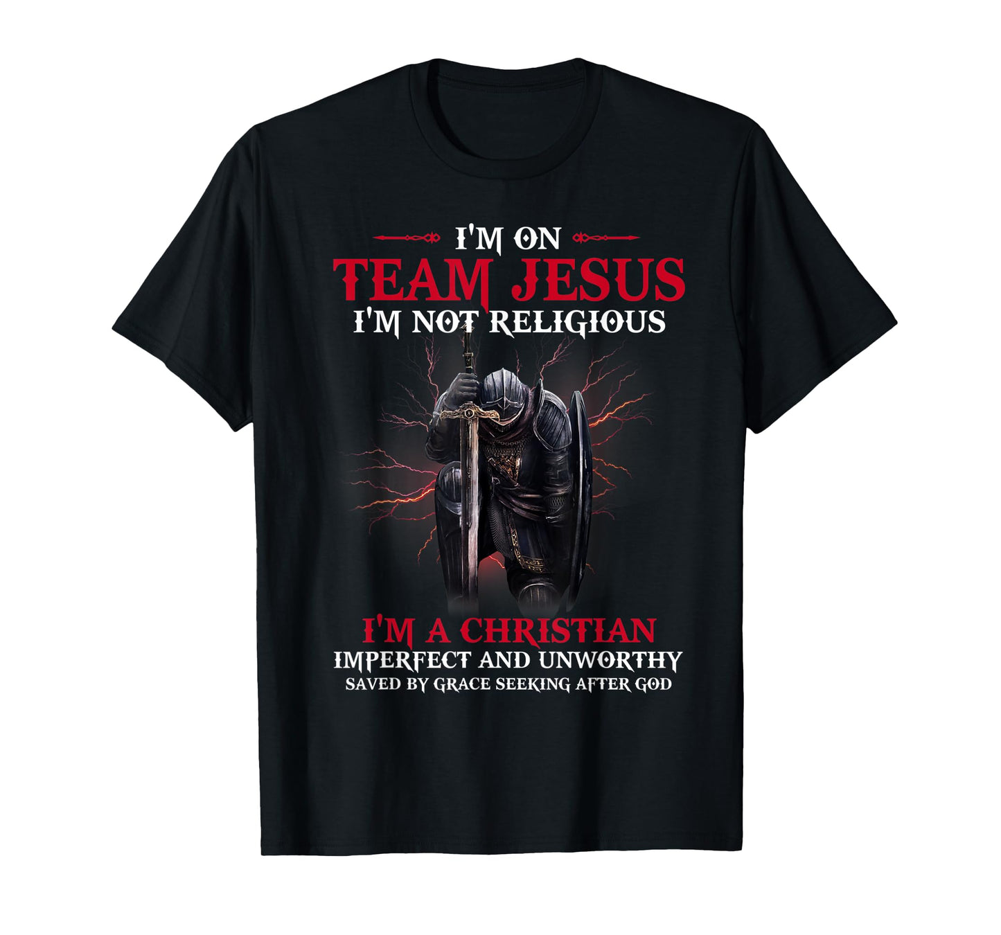 I'm On Team Jesus I'm A Christian T-Shirt