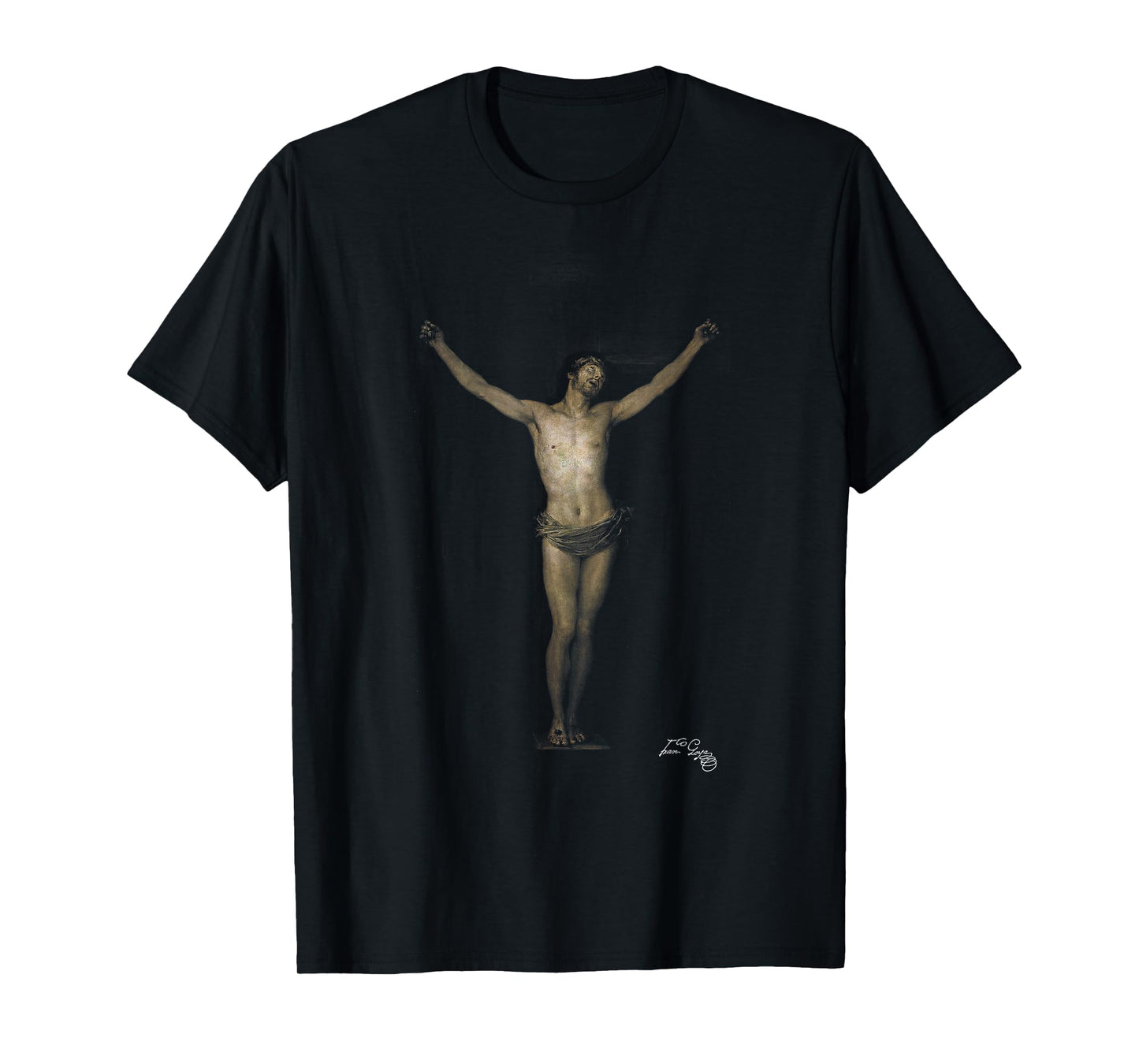 Francisco Goya - Jesus Christ on the Cross Art Crucifix T-Shirt