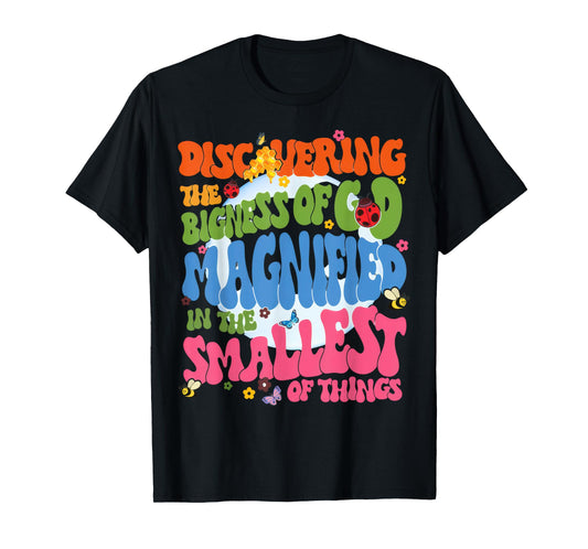 Discovering The Bigness Of God Magnified VBS 2025 Christian T-Shirt