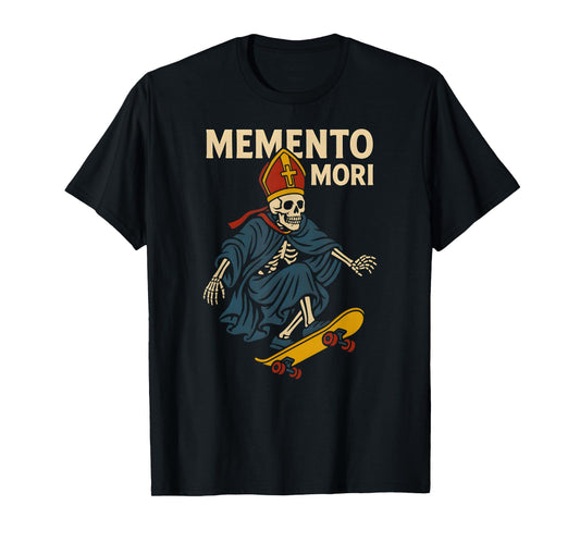 Catholic Memento Mori Vintage Mens Surgery Recovery T-Shirt