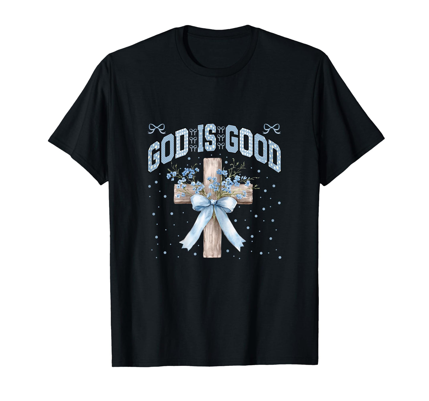 Faith Religious Cross Bow God is Good T-Shirt
