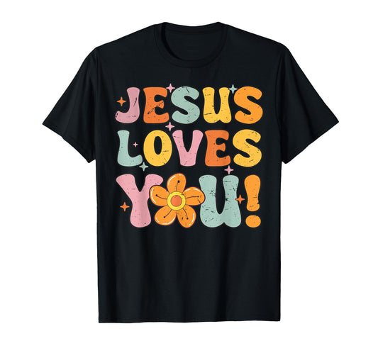 Christian Lovers Jesus Loves you Jesus Faith Jesus Loves you T-Shirt