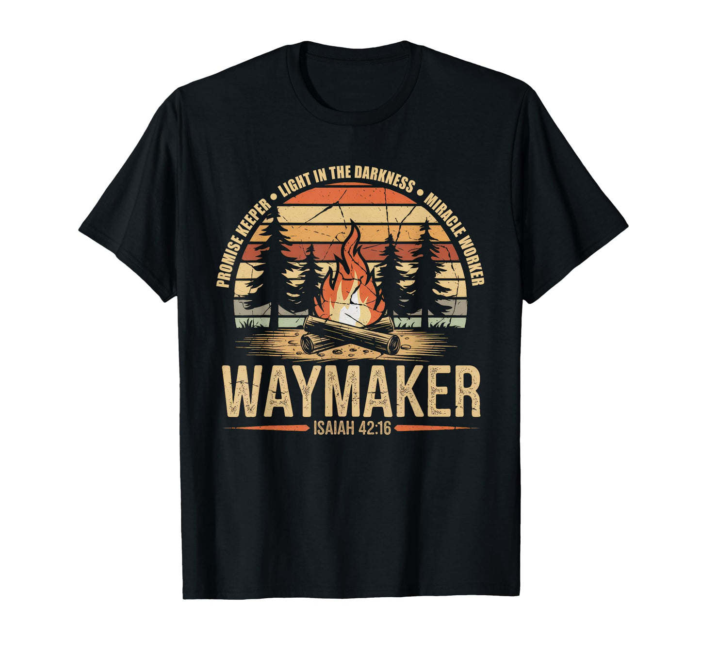 Waymaker Tshirt Promise Keeper Miracle Worker God Christian T-Shirt