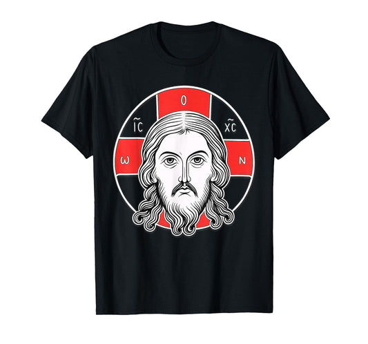 Orthodox Christian Eastern Orthodox Christ Pantocrator Icon T-Shirt