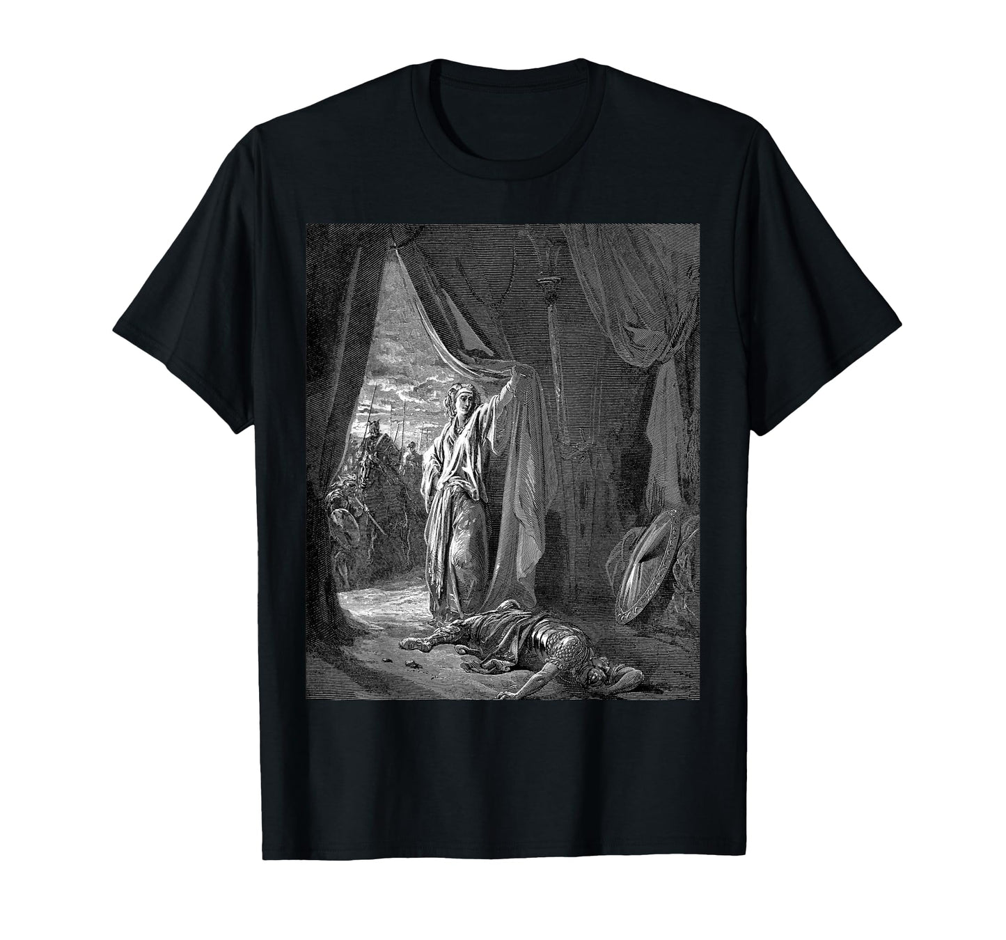 Jael and Sisera Gustave Dore Biblical Art The Bible T-Shirt