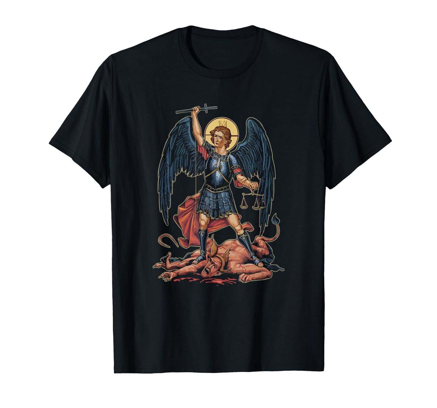 Archangel Catholic Religion Christianity Guardian Angel T-Shirt