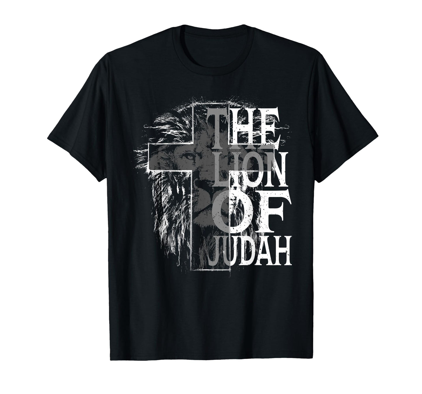 Lion of Judah Jesus Christian Faith Men Women Gift T-Shirt