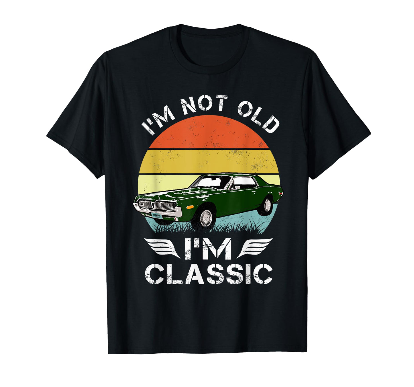1968 68 Mercury classic Cougar Vinatge cars T-Shirt