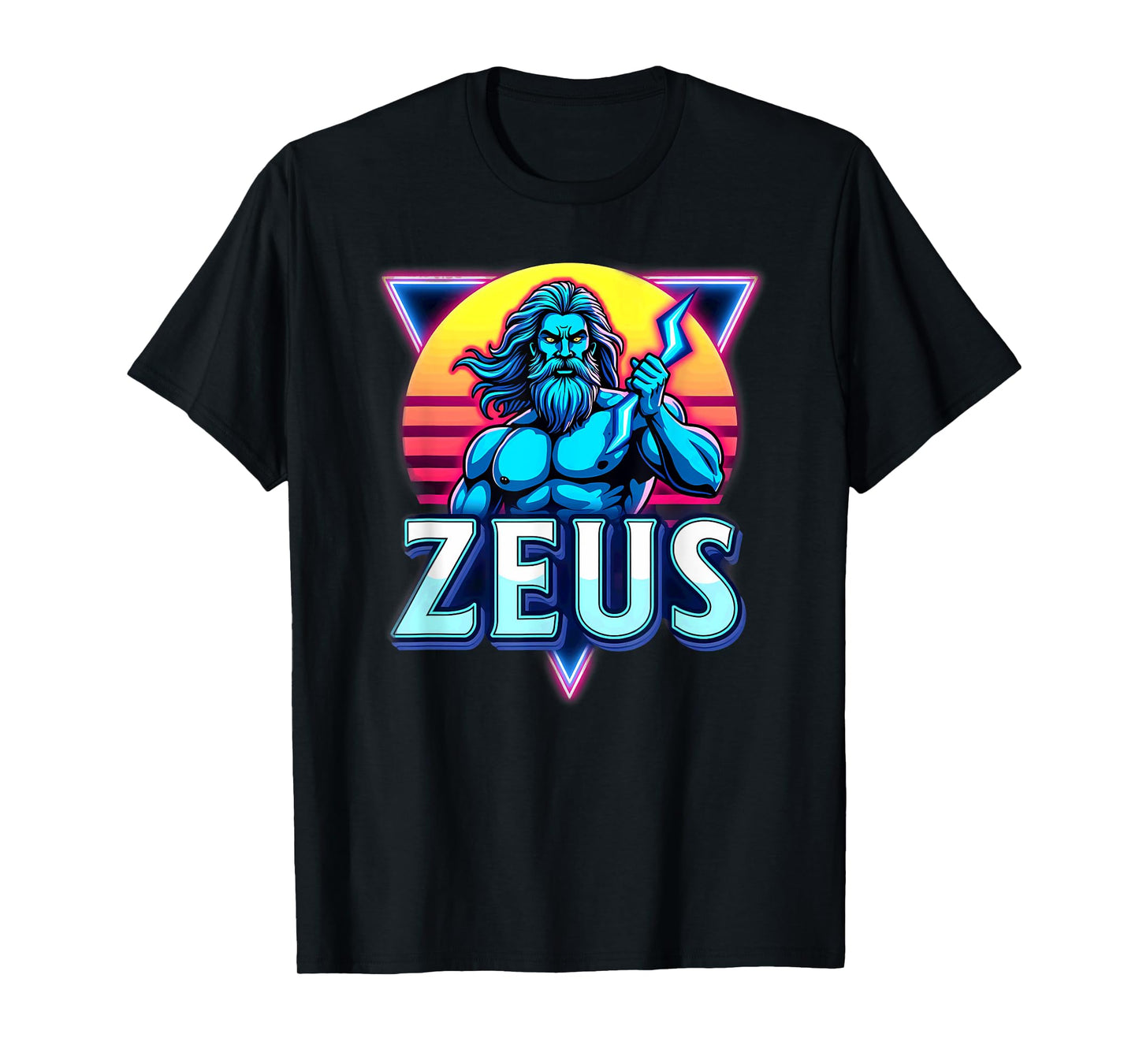 Retro Greek Mythology God Zeus T-Shirt