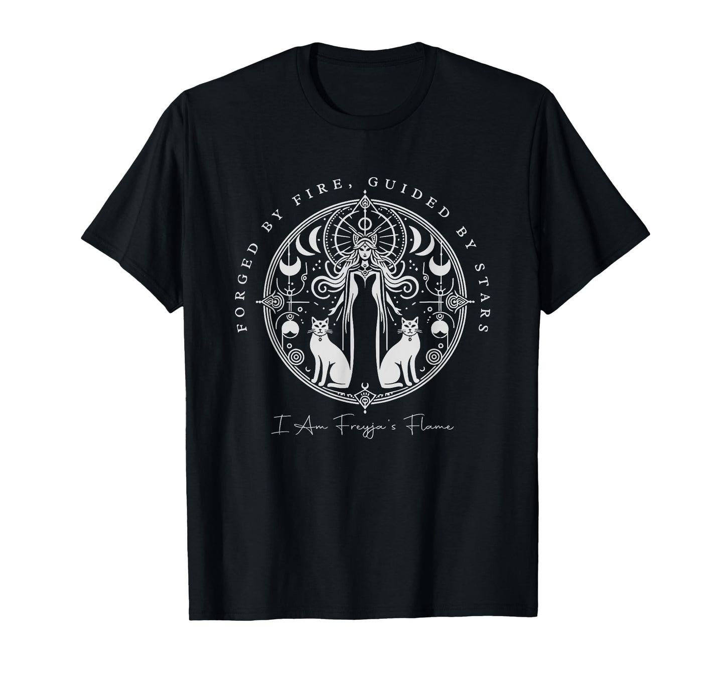 Freya Goddess Freyja Viking Norse Mythology Celtic Knot T-Shirt