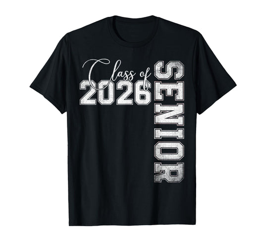 Senior 2026 Graduation My Last First Day Of Class Of 2026 T-Shirt