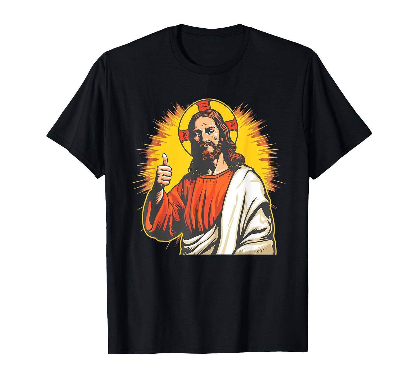 Amazing Jesus with Thumb up for Boys and Girls T-Shirt