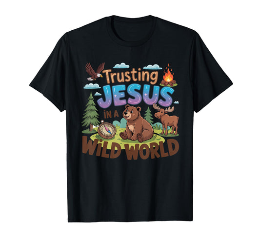 True North VBS Trusting Jesus In A Wild World Summer Camp T-Shirt