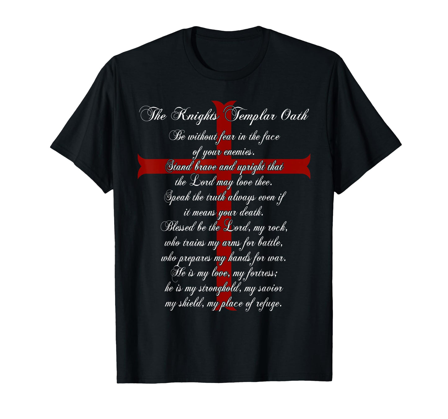 Knights Templar Oath T-Shirt